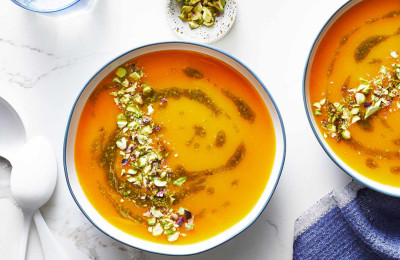 Silky Delicata Squash Soup