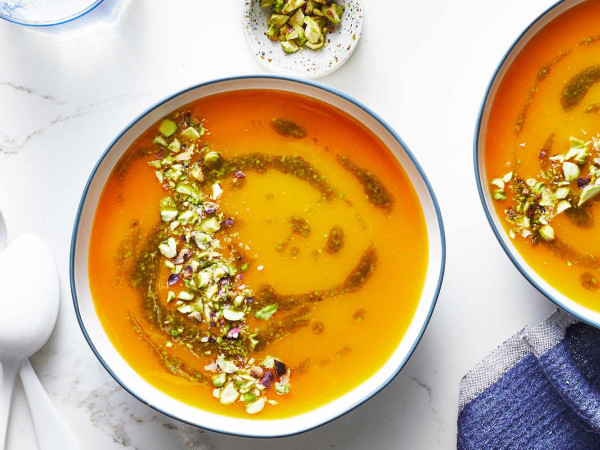 Silky Delicata Squash Soup