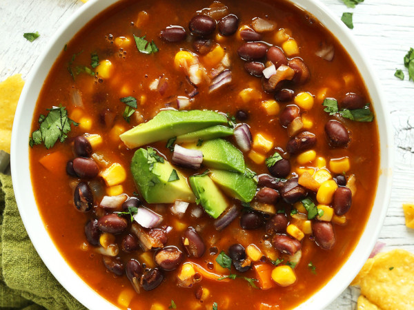 Simple and Tasty Black Bean Soup