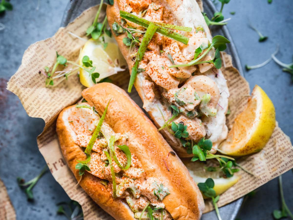 Plant-Based "Lobster" Rolls