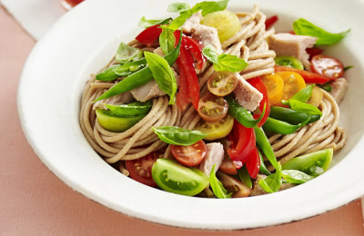 Mediterranean Tuna Pasta