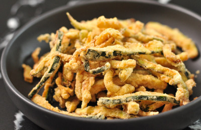 Kelli's Crispy Fried Zucchini