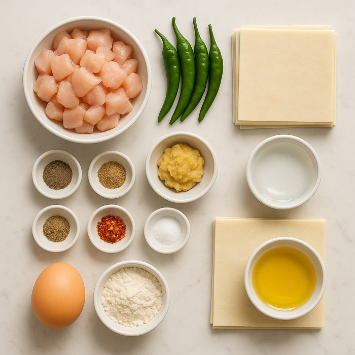 Chicken Wraps ingredients