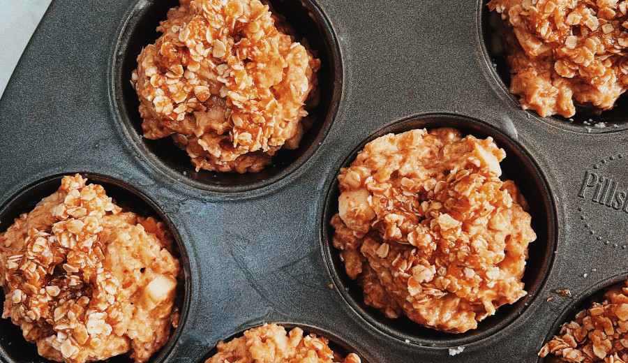Pumpkin and Apple Cider Muffins