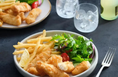 Sliders with Fish and Chips