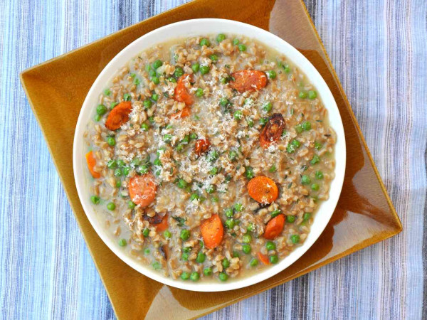 Farro Risotto Made in the Instant Pot®