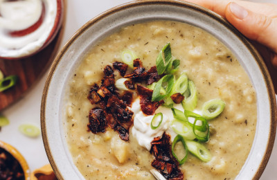 Creamy Fennel Soup for Vegetarians