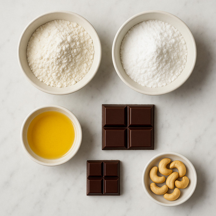 Easy Chocolate Cookies ingredients