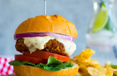 Burgers with Basil