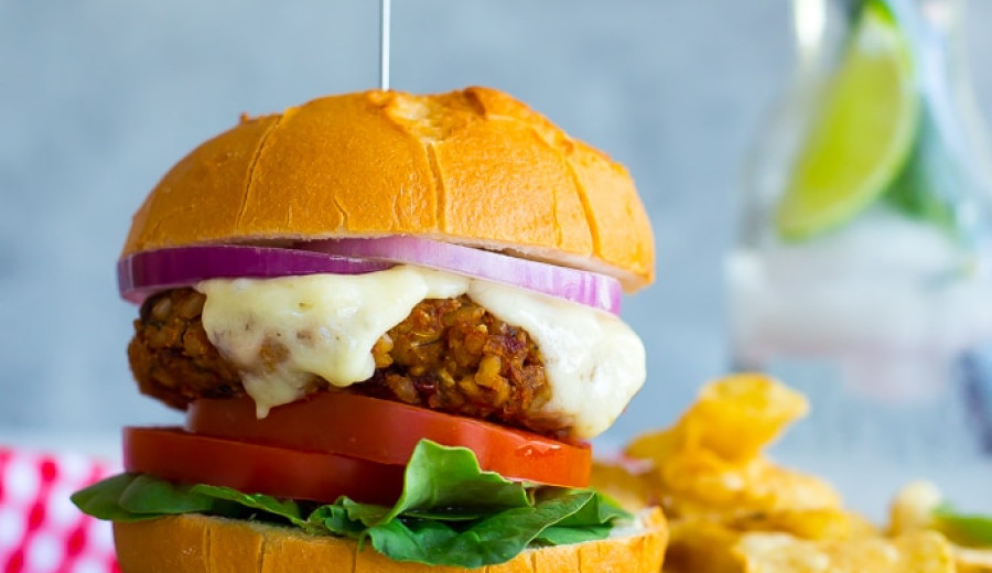 Burgers with Basil