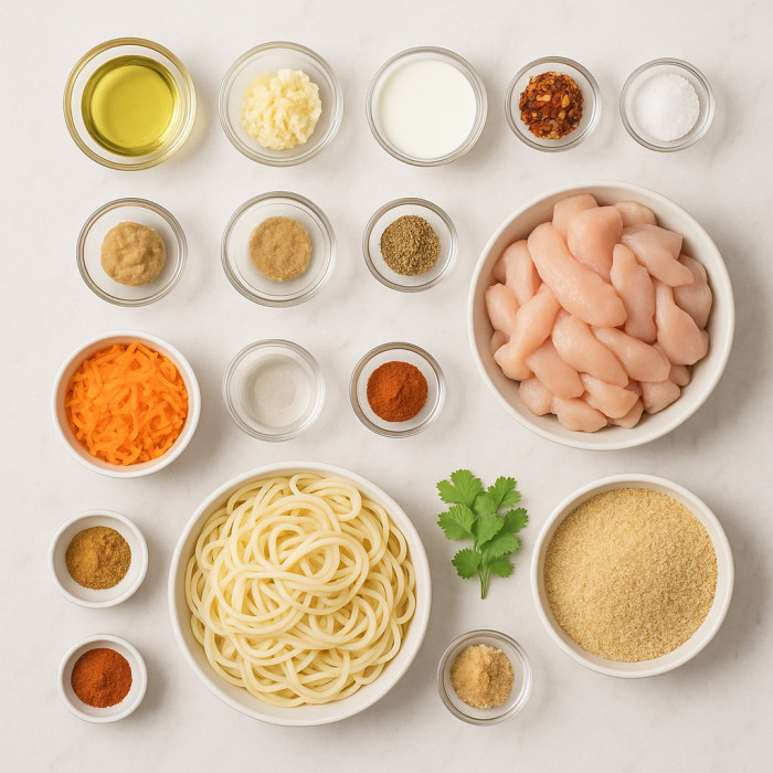 Chicken Pasta Sticks ingredients