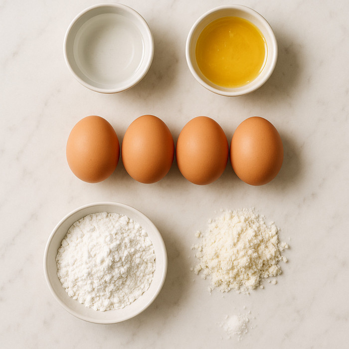 Crepe Tortillas Without Flour ingredients