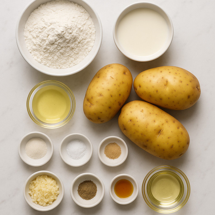 Delicious Potato Bread ingredients