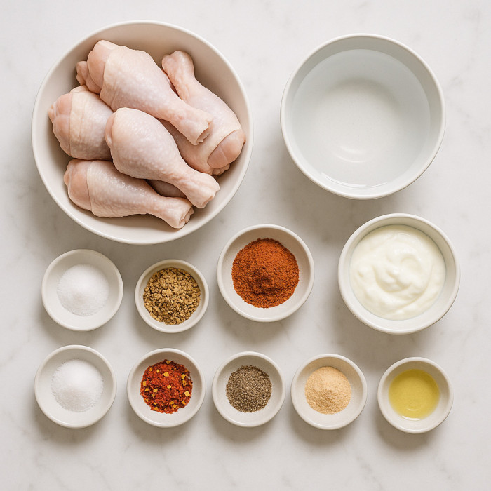 Juicy Grilled Chicken Thighs ingredients