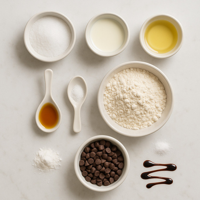 Chocolate Chip Flapjacks ingredients