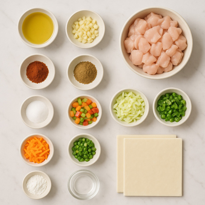 Chicken tortilla wraps ingredients