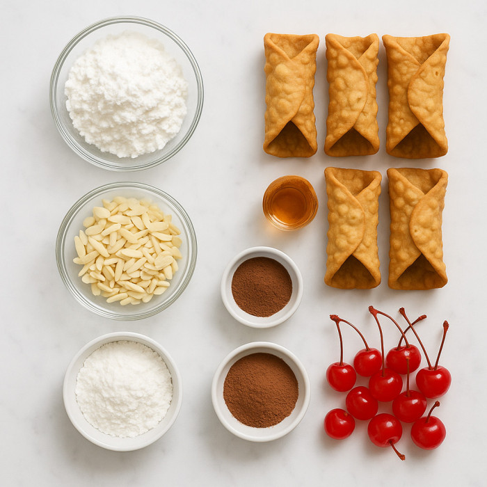 Chocolate Chip Cannoli ingredients
