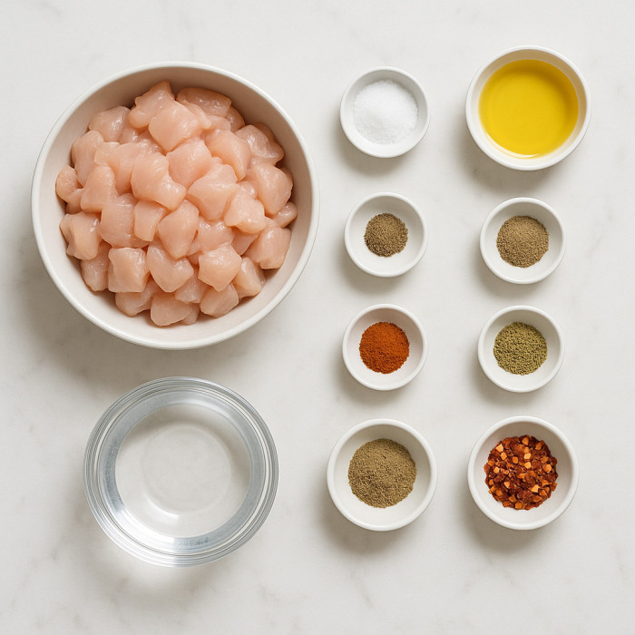 Bohra Style Chicken Patties ingredients